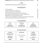 Menu La Closerie Casablanca August 2023 411414-384900